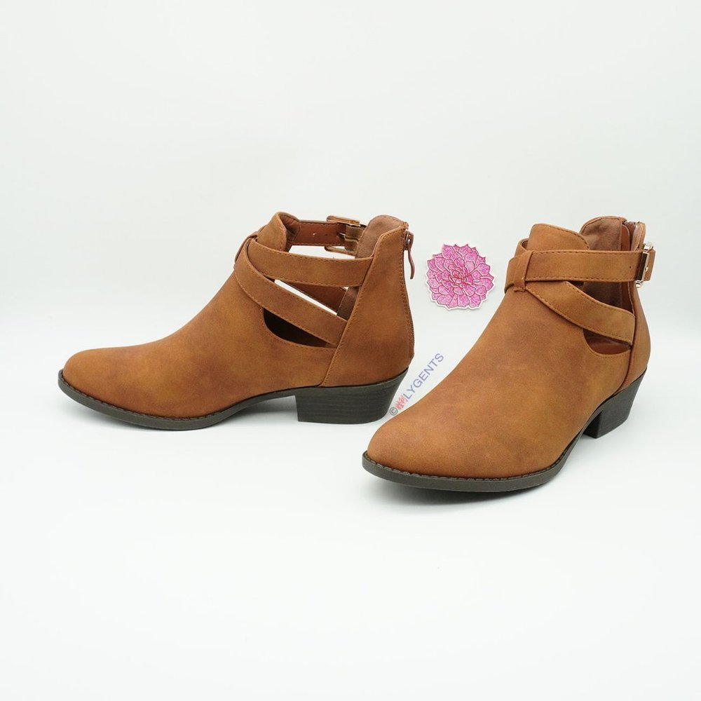 Top Moda Brown 7.5M Bootie NEW